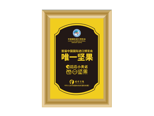 首屆中國國際進(jìn)口博覽會唯一堅(jiān)果